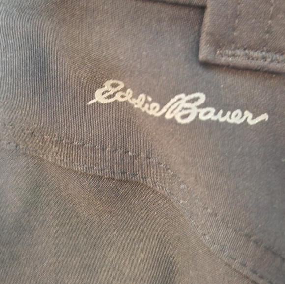 Eddie Bauer Women’s First Ascent Pant Black Size 6 Black Ankle Drawstring - Picture 5 of 11